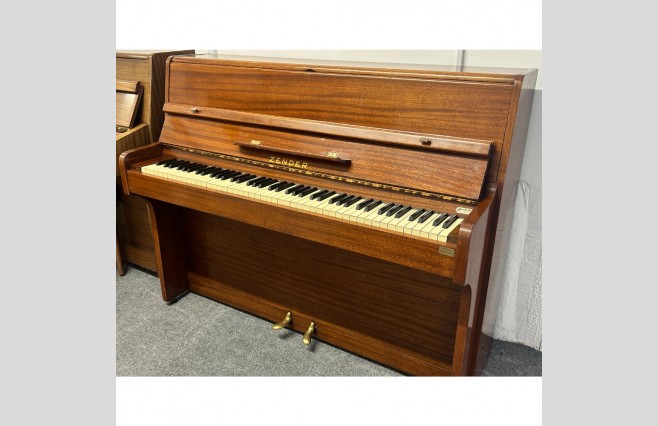 Zender Satin Mahogany Upright Piano, Used - All Inclusive Premium Package (SN:10326) - Image 9